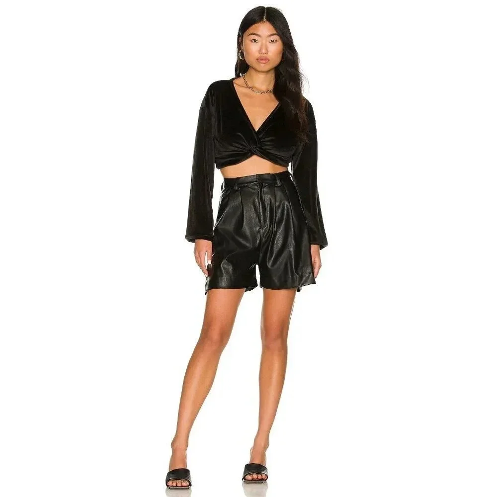 Lovers + Friends Isabel Sweater in Black XXSmall New Nwt Women's Top - Picture 4 of 9